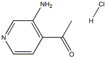 1-(3-Aminopyridin-4-yl)ethanone hydrochloride ,99% Structure
