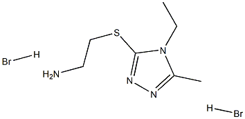 2-[(4-ethyl-5-methyl-4H-1,2,4-triazol-3-yl)thio]ethanamine dihydrobromide