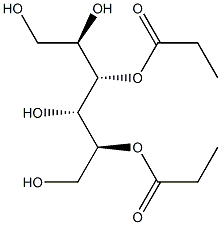 L-Glucitol 3,5-dipropionate Structure
