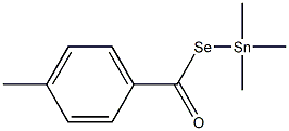 4-Methylbenzenecarboselenoic acid Se-(trimethylstannyl) ester