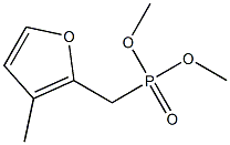 2-(Dimethoxyphosphinylmethyl)-3-methylfuran