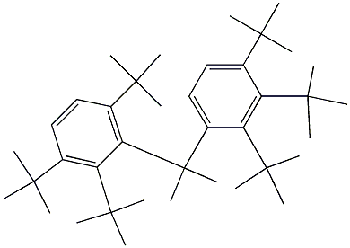 2-(2,3,4-Tri-tert-butylphenyl)-2-(2,3,6-tri-tert-butylphenyl)propane|