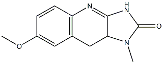 1-Methyl-7-methoxy-9,9a-dihydro-1H-imidazo[4,5-b]quinolin-2(3H)-one