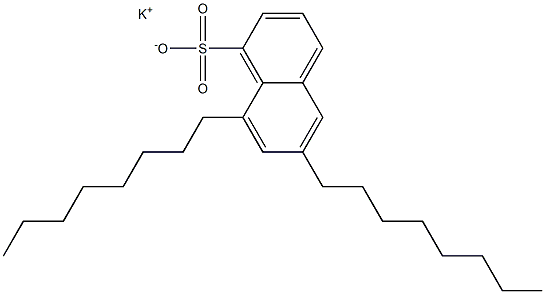 6,8-Dioctyl-1-naphthalenesulfonic acid potassium salt|