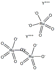 Yttrium ruthenate 结构式
