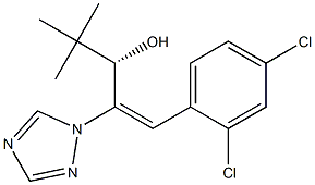 (1E,3S)-1-(2,4-Dichlorophenyl)-4,4-dimethyl-2-(1H-1,2,4-triazole-1-yl)-1-pentene-3-ol
