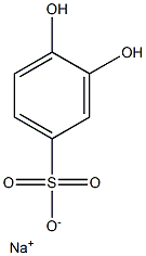 3,4-Dihydroxybenzenesulfonic acid sodium salt Struktur