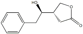 (R)-Dihydro-4-[(S)-1-hydroxy-2-phenylethyl]-2(3H)-furanone Structure