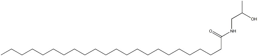 N-(2-Hydroxypropyl)tricosanamide 结构式