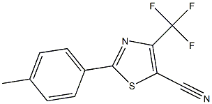 2-(4-Methylphenyl)-4-(trifluoromethyl)-5-cyanothiazole