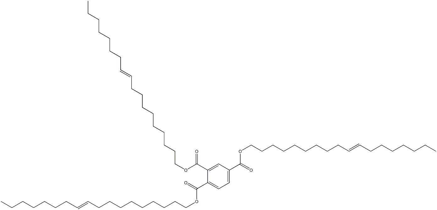 1,2,4-Benzenetricarboxylic acid tri(10-octadecenyl) ester Structure