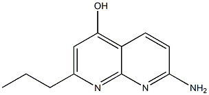 7-Amino-2-propyl-1,8-naphthyridin-4-ol Structure