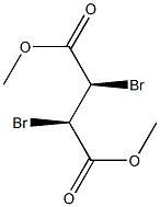 (2R,3R)-2,3-Dibromosuccinic acid dimethyl ester,,结构式