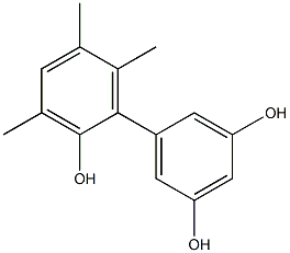 3',5',6'-Trimethyl-1,1'-biphenyl-2',3,5-triol