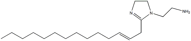 1-(2-アミノエチル)-2-(2-テトラデセニル)-2-イミダゾリン 化学構造式