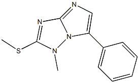 2-(Methylthio)-6-phenyl-1-methyl-1H-imidazo[1,2-b][1,2,4]triazole