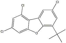  1,3,8-Trichloro-6-tert-butyldibenzofuran