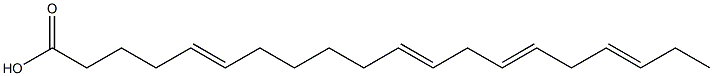 5,11,14,17-Icosatetraenoic acid,,结构式