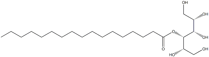 L-Mannitol 4-heptadecanoate Structure