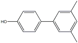 4-(3,5-Dimethylphenyl)phenol Struktur