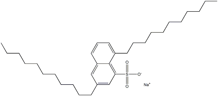 3,8-Diundecyl-1-naphthalenesulfonic acid sodium salt|