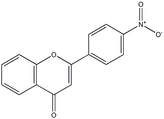 4'-Nitroflavone Struktur
