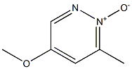 5-Methoxy-3-methylpyridazine 2-oxide 结构式