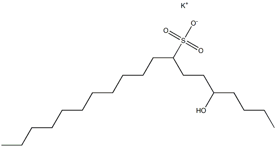 5-Hydroxynonadecane-8-sulfonic acid potassium salt