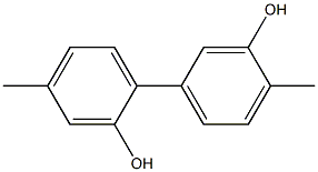 4,4'-Dimethyl-1,1'-biphenyl-2,3'-diol,,结构式