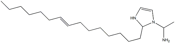 1-(1-Aminoethyl)-2-(8-pentadecenyl)-4-imidazoline 结构式