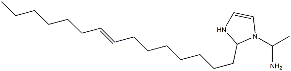 1-(1-Aminoethyl)-2-(8-pentadecenyl)-4-imidazoline Struktur