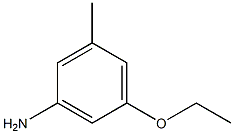 5-エトキシ-3-メチルアニリン 化学構造式