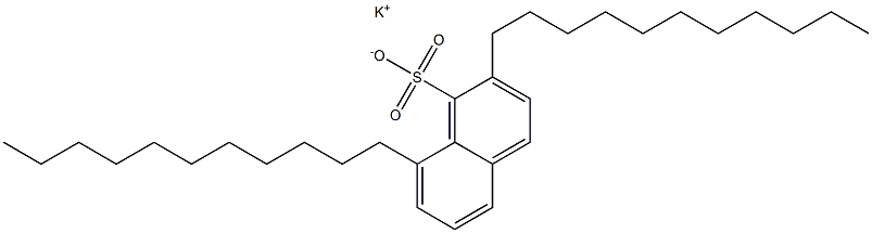 2,8-Diundecyl-1-naphthalenesulfonic acid potassium salt