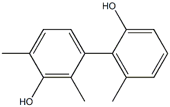 2,4,6'-Trimethyl-1,1'-biphenyl-2',3-diol Structure