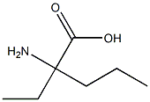 2-Amino-2-ethylpentanoic acid Structure