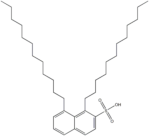 1,8-Didodecyl-2-naphthalenesulfonic acid