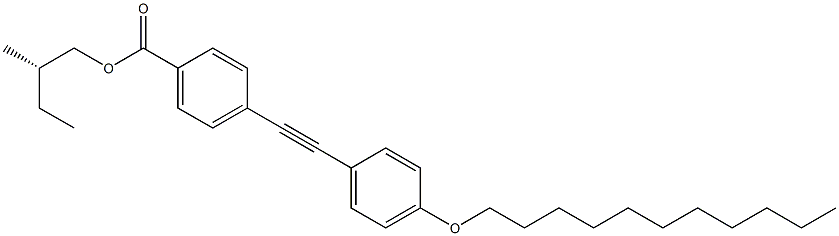 4-[(4-Undecyloxyphenyl)ethynyl]benzoic acid (S)-2-methylbutyl ester