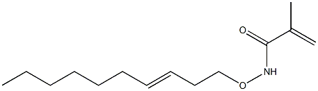 N-(3-Decenyloxy)methacrylamide Structure