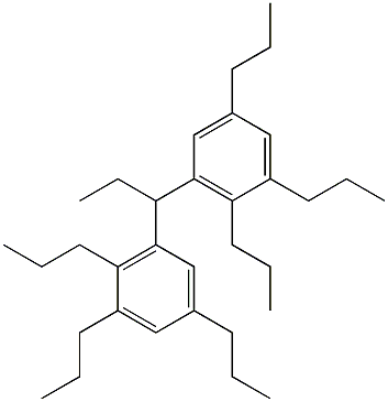 3,3'-Propylidenebis(1,2,5-tripropylbenzene) 结构式