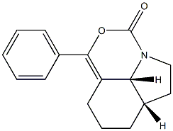 (2aS,8bR)-1,2,2a,3,4,5,8,8b-Octahydro-8-oxo-6-phenyl-8a-aza-7-oxaacenaphthylene Structure