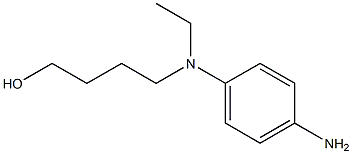 4-[(4-Aminophenyl)ethylamino]-1-butanol Structure