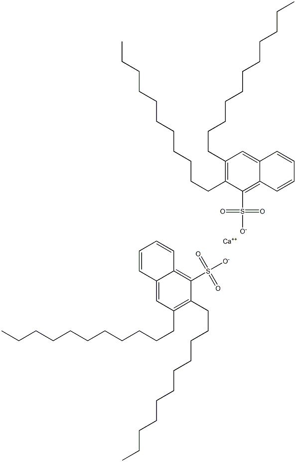 Bis(2,3-diundecyl-1-naphthalenesulfonic acid)calcium salt