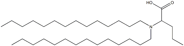 2-(Ditetradecylamino)valeric acid