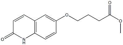  4-[(1,2-Dihydro-2-oxoquinolin-6-yl)oxy]butyric acid methyl ester