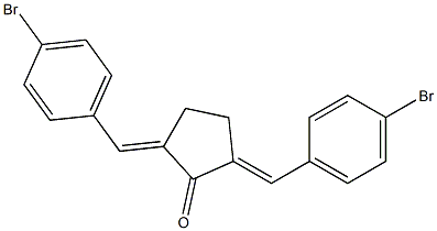  2,5-Bis[(E)-4-bromobenzylidene]cyclopentan-1-one