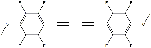 1,4-Bis(4-methoxy-2,3,5,6-tetrafluorophenyl)-1,3-butadiyne