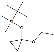 1-Ethoxy-1-(tert-butyldimethylsiloxy)cyclopropane,,结构式