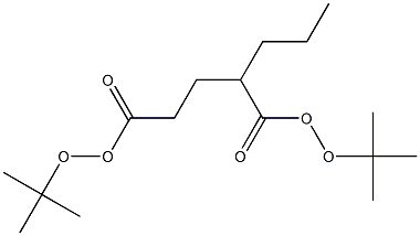 2-プロピルペンタンジペルオキシ酸ジ-tert-ブチル 化学構造式