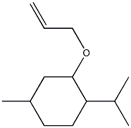 3-(Allyloxy)-p-menthane Structure