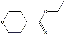 Morpholine-4-thiocarboxylic acid O-ethyl ester,,结构式